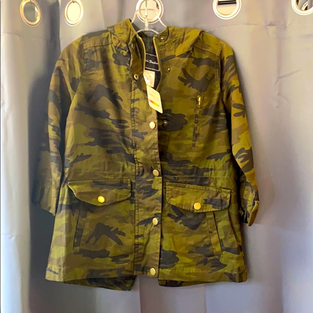 Girls Military Jacket